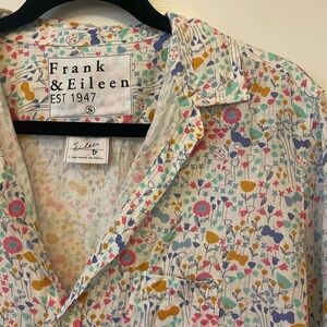 Frank & Eileen Floral Linen Shirt